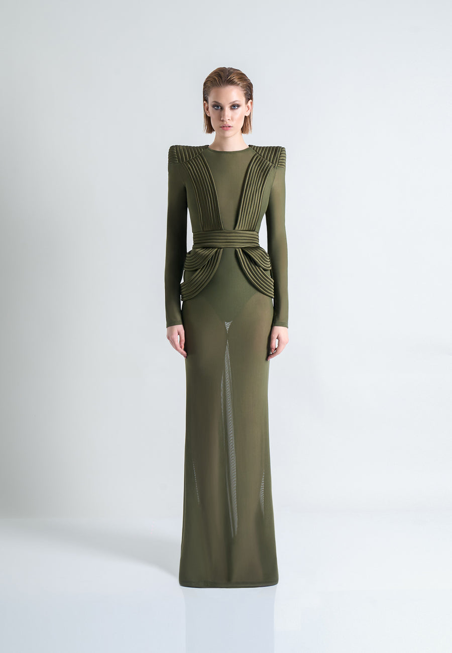 Zhivago Empty Streets Gown - Luxury Fashion Zhivago Empty Streets Gown - Luxury Fashion