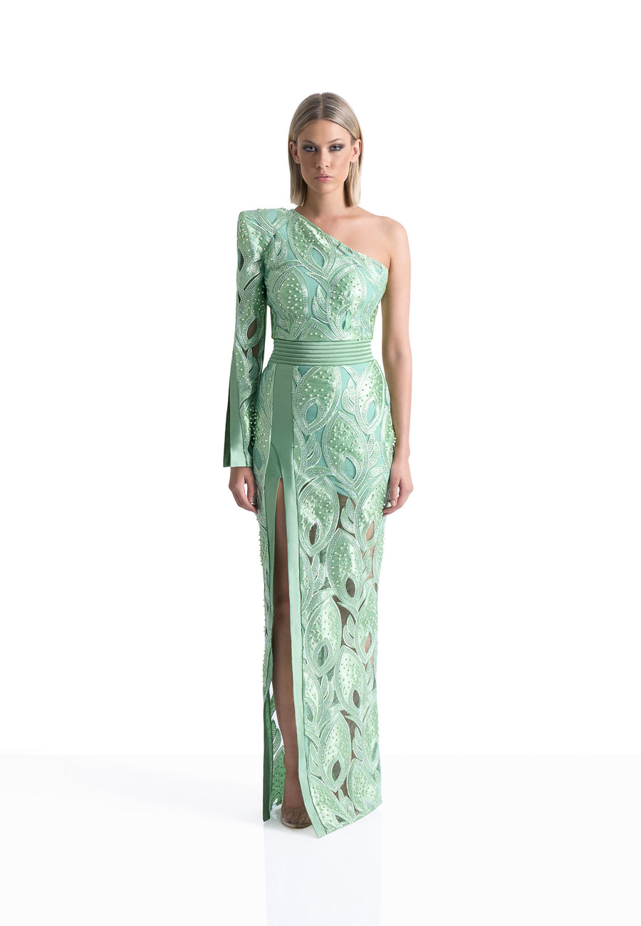 ZHIVAGO BELLE FLEUR GOWN ZHIVAGO BELLE FLEUR GOWN