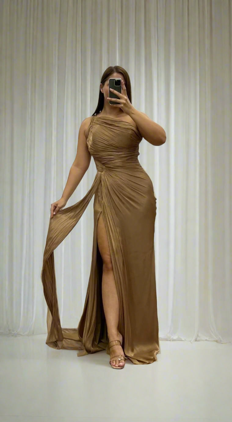 large size formal dress