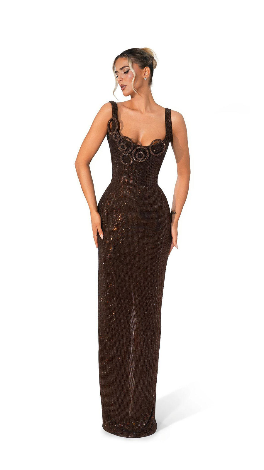 MIDNIGHT EMBER GOWN